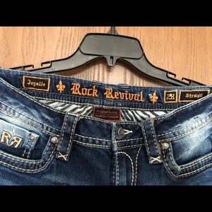 Women’s Rock Revival Jeans - Size 28 Straight Leg